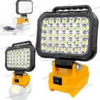 Cordless LED Work Light for DeWalt 20V Battery