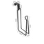 Toilet Paper Holder No Drill Bathroom Storage