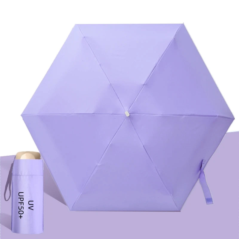 Buy UPF50+ Mini Pocket Umbrella UV Protection Travel Umbrella