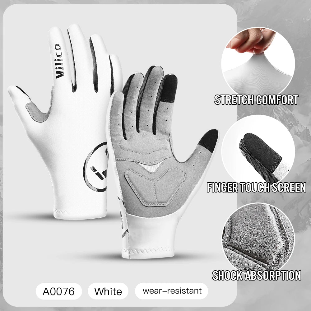 Half Finger Cycling Gloves Anti Slip MTB Road Bike Breathable