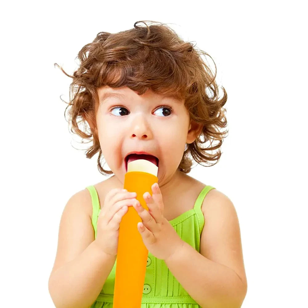 Silicone Popsicle Maker Mold – DIY Ice Lolly & Ice Cream Freezer Tray