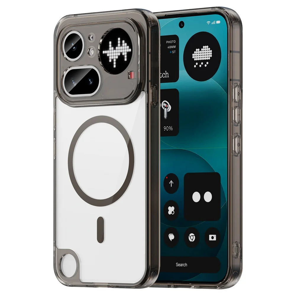 Clear Anti-Yellowing Shockproof Case for Nothing Phone 4A Pro 3A Pro