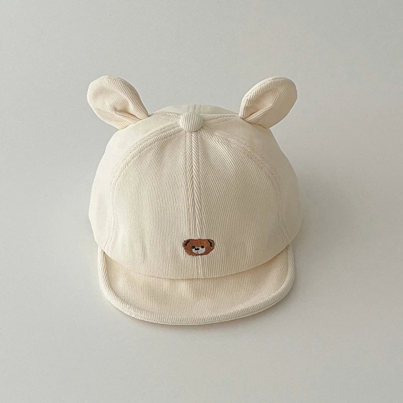 Cartoon Bear Baby Cap UK Cute Kids Baseball Sun Hat