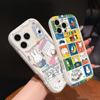 Cute Rabbit 3D Wave Case for Google Pixel 7 8 9 10 Pro Cover