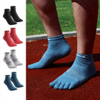 CoolMax Toe Socks Breathable Running Cycling Sweat Wicking Men