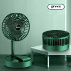 8 Inch Portable Desk Fan UK Oscillating Foldable Cooling Fan