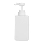 650ML Square Soap Dispenser Clear Liquid Shampoo & Lotion Pump Bottle