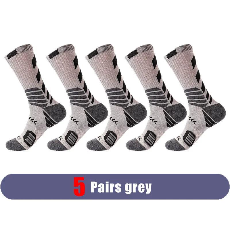 Elite Sport Compression Socks Running Cycling Basketball Socks Men