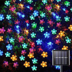 Solar Cherry Blossom Fairy Lights Outdoor Garden Lamp