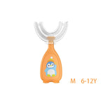 Kids 360° U Shape Toothbrush Soft Silicone Baby Teeth Brush