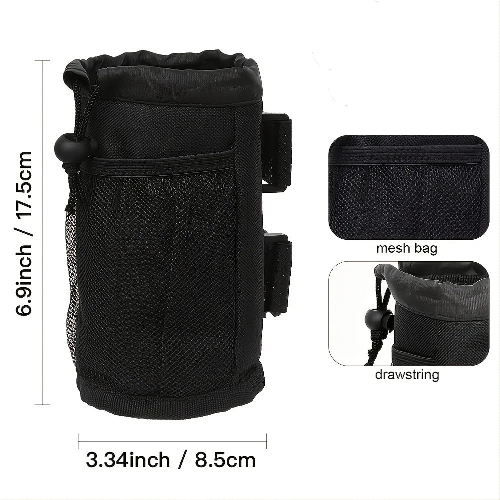 Universal Cup Holder Bike Scooter Wheelchair Stroller Drink