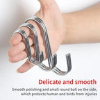 Stainless Steel S Hooks Kitchen Organizer
