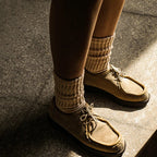 Men Vintage Thick Sports Socks Towel Bottom Casual Unisex