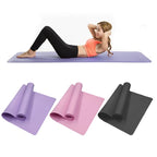 4MM EVA Yoga Mat Anti-Slip Fitness Mat for Pilates Gymnastics Exercise