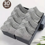 Men's Breathable Deodorant Low Cut Ankle Socks Sweat Wicking