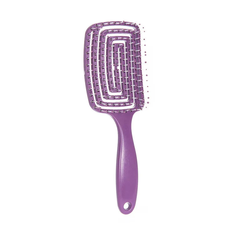 Luxury Hollowed-Out Detangling Hair Massage Styling Comb Tool