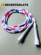 NEVERTOOLATE X Rope 7mm Beaded Jump Rope 2.9m Professional Training
