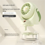 MEET SUN Mini Air Cooler UK  USB Water-Cooling Desk Fan