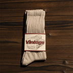 Men Vintage Thick Sports Socks Towel Bottom Casual Unisex