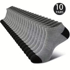 Unisex Ankle Socks Breathable Lightweight Sports Trainer Socks 5-10 Pack