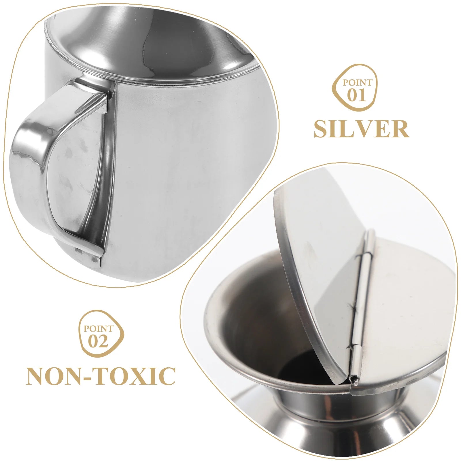 Stainless Steel Oil Pot Dispenser Kitchen Sauce & Vinegar Storage Bottle