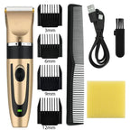 Electric Hair Clipper for Men Professional Rechargeable Trimmer