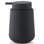 Matte Black Liquid Soap Dispenser 11oz Modern Bathroom & Kitchen Pump Bottle
