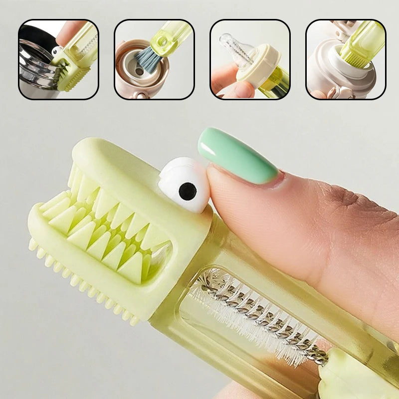 3-in-1 Bottle Cleaning Brush Straw & Lid Cleaner