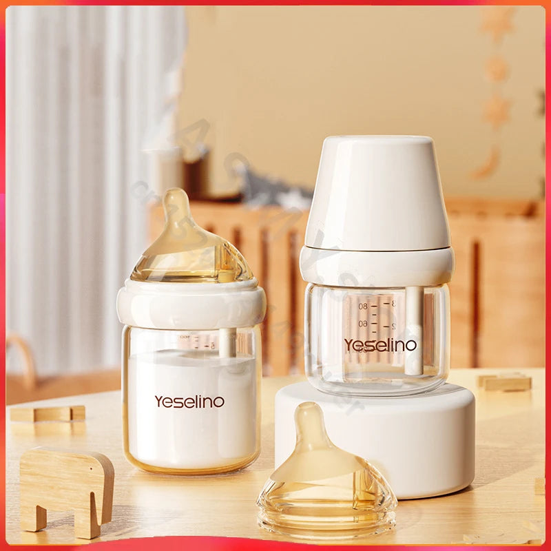 Professional Newborn Glass Baby Bottle Anti-Colic