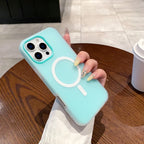 Candy Matte MagSafe Case for iPhone 11 12 13 14 15 16 17 Pro Max