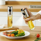 Glass Oil Sprayer for Cooking Olive Oil Spray Bottle for BBQ & Salad
