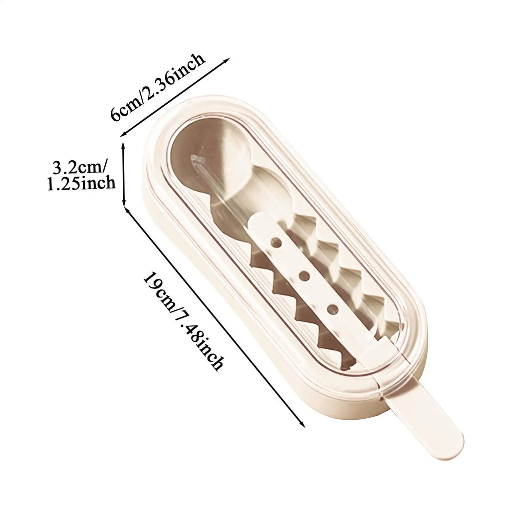 Silicone Ice Cream Stick Mold – Reusable DIY Ice Cream & Ice Ball Maker