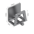 Stainless Steel Sponge Holder Self-Adhesive Sink Drain Organizer