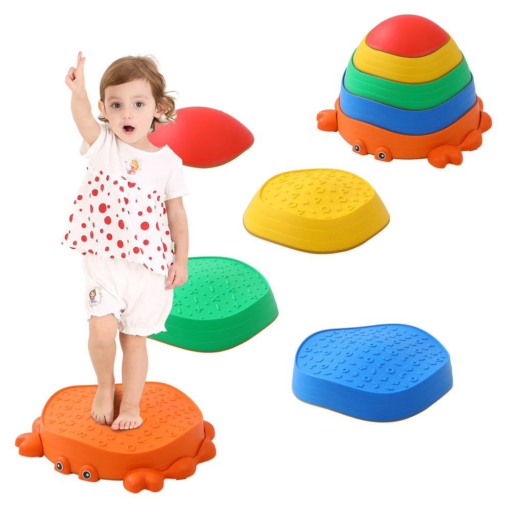 Stepping Stones Toy | Balance Sensory Stones for Toddlers