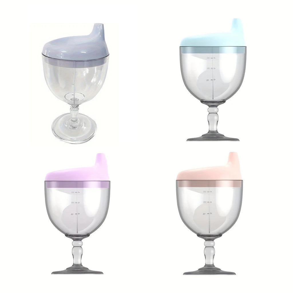 Kids Party Sippy Cup Plastic Goblet Training Cup