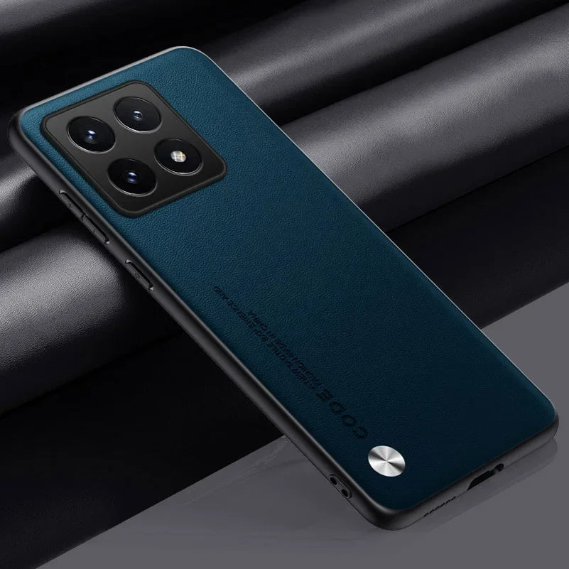 PU Leather Soft Matte Case for Xiaomi 13T 14T 15T 17T Ultra Pro Cover