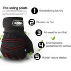 Workout Gloves Half Finger Wrist Wrap Gym Cycling Weight Training