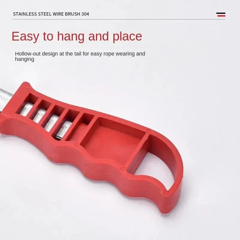 Wire Grill Cleaning Brush Long Handle Rust Brush