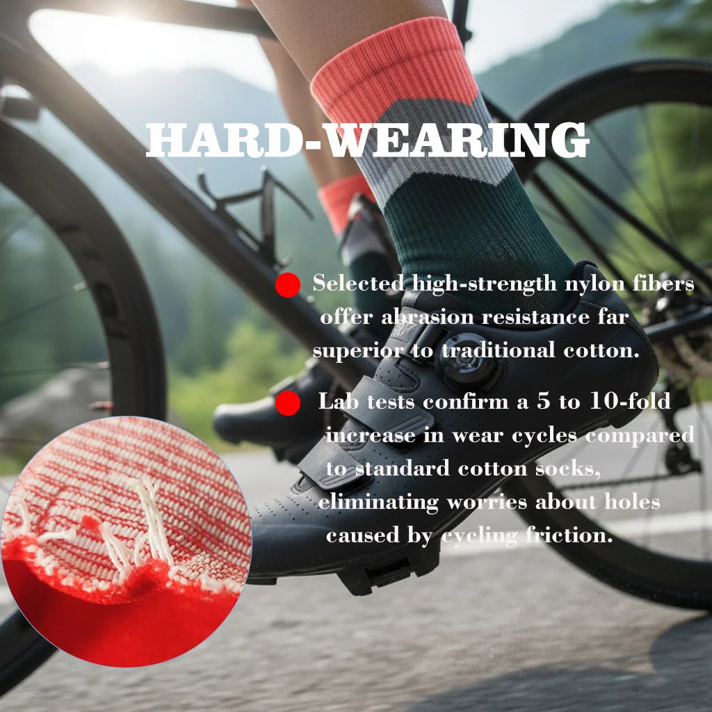 Cycling Socks Men Women Compression Road MTB Bike Racing Sports Unisex