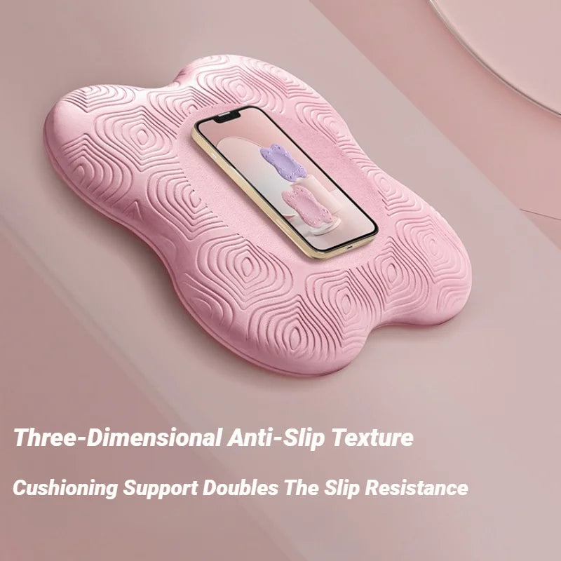 TPE Thick Anti Slip Yoga Knee Pad Soft Support Fitness Mat