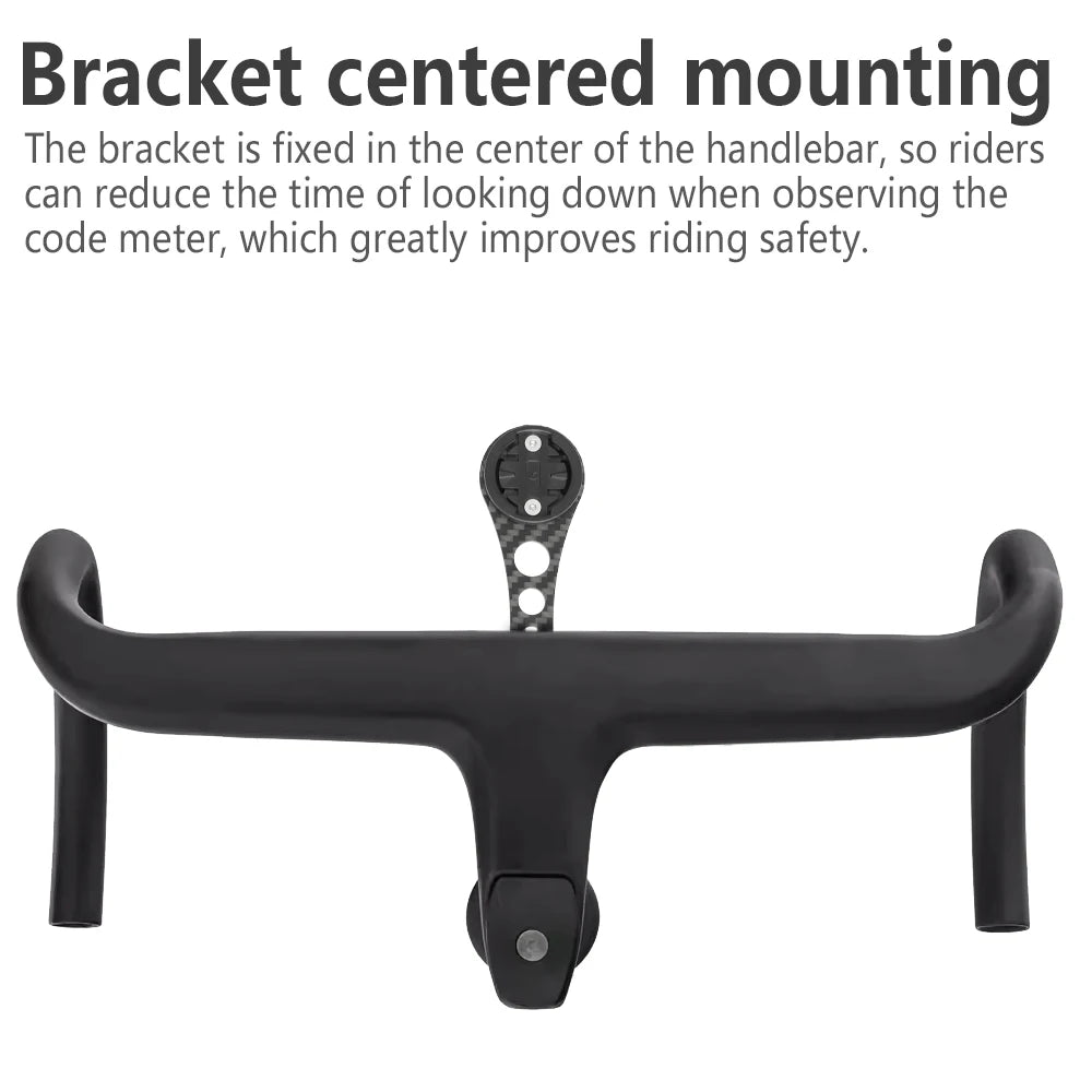 14g Carbon Fiber Bike Computer Mount GPS Speedometer GoPro Holder Secondary image