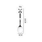 Cute Animal Stainless Steel Spoon – Panda Rabbit Bear Coffee Dessert Spoon