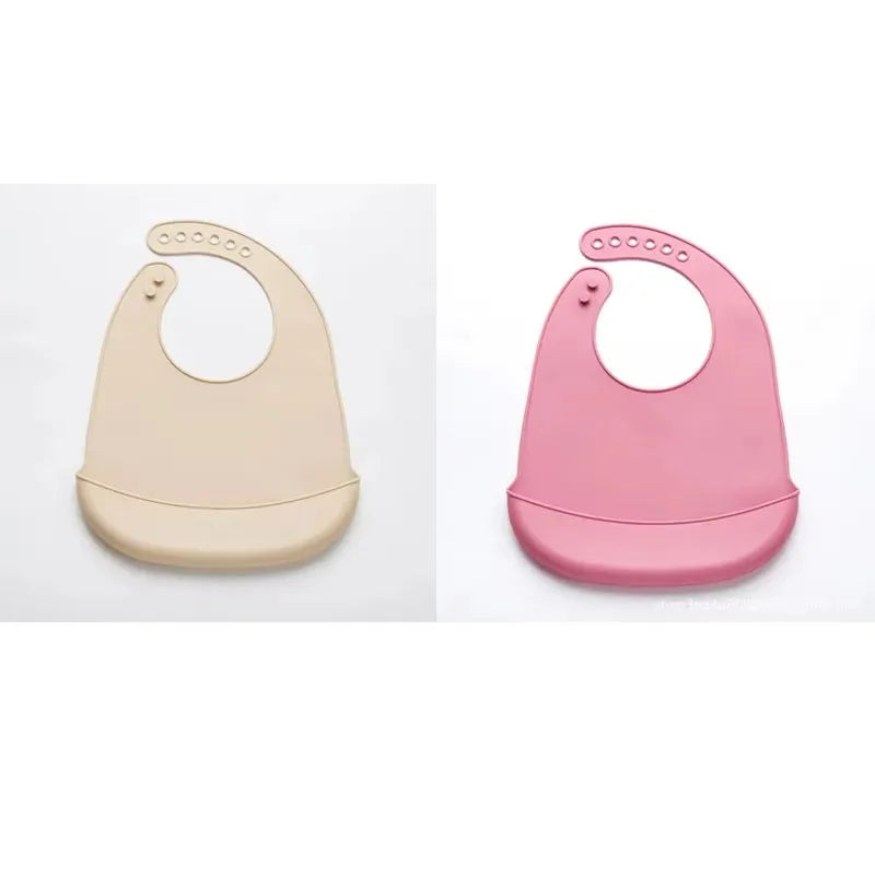 BPA Free Silicone Baby Bib Waterproof Feeding Bib