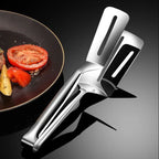304 Stainless Steel Kitchen Tongs UK Steak BBQ Food Clip Tool