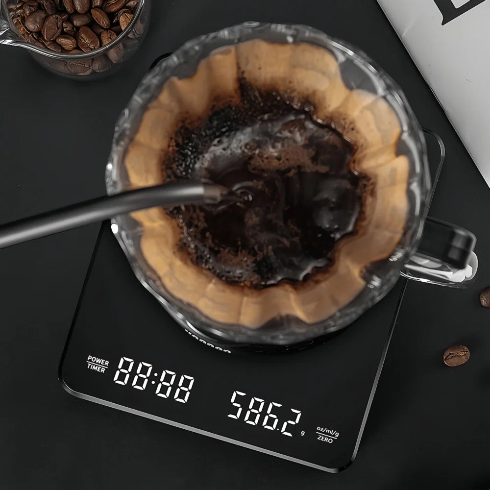 Digital Coffee Scale USB Rechargeable Timer Scale Secondary image