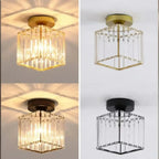 Nordic LED Acrylic Ceiling Lamp 3 Color Home Light