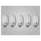 Heavy Duty Adhesive Wall Hook Stainless Steel Towel & Coat Hanger