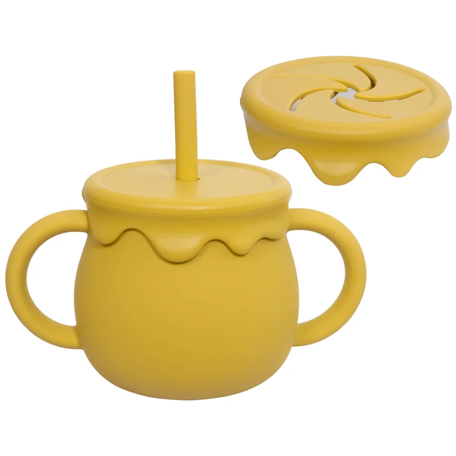 Baby Feeding Cups Portable Sippy Cup Snack Container