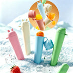 Silicone Popsicle Molds with Lids – BPA Free DIY Ice Pop Maker for Kids