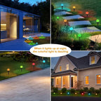 30 LED Solar Bubble Ball Lights Garden Decor